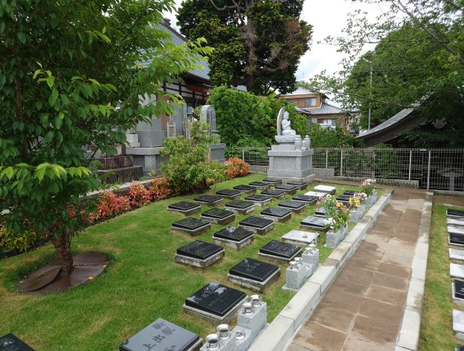 福応寺の樹木葬エリア