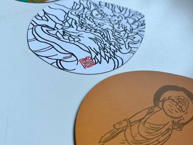 福応寺オリジナル散華