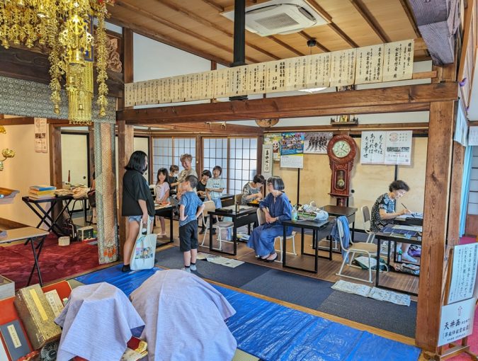 「福応茶房」の打ち合わせ